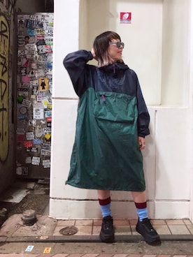 「BEAVER（ビーバー）のアイテム」を使った、yamaayuさん（レディース・151cm）の夏コーディネート