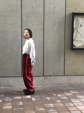 「inov-8（イノヴェイト）のアイテム」を使った、yamaayuさん（レディース・151cm）の秋コーディネート