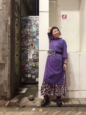 「F/CE. （エフシーイー）のアイテム」を使った、yamaayuさん（レディース・151cm）の秋コーディネート