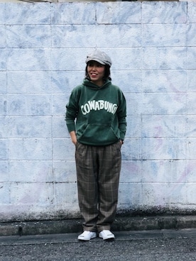 「MIXTA（ミクスタ）のアイテム」を使った、yamaayuさん（レディース・151cm）の秋コーディネート
