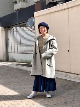 「インナーダウン」｜yamaayuさん（レディース・151cm）の秋コーディネート