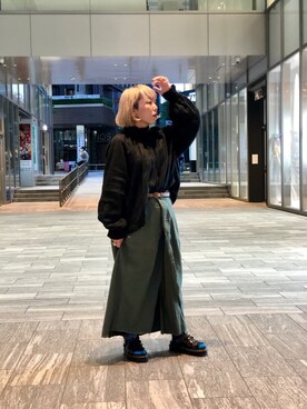 Dr.Martens/ドクターマーチン BLAIRE/サンダル <24192001>を使った