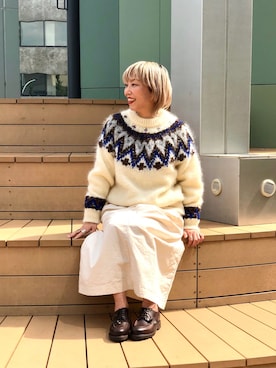 「URVIN（アービン）のアイテム」を使った、yamaayuさん（レディース・151cm）の秋コーディネート