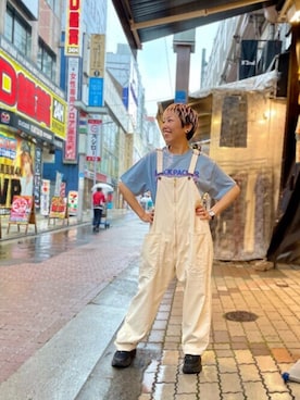 「BAMBOO SHOOTS（バンブーシュート）のアイテム」を使った、yamaayuさん（レディース・151cm）の春コーディネート