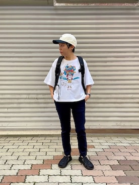 「GREGORY（グレゴリー）のアイテム」を使った、yamaayuさん（レディース・151cm）の春コーディネート