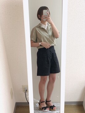 NARUさん（レディース・160cm）の夏コーディネート