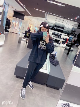 芽芽さん（レディース・173cm）の春コーディネート