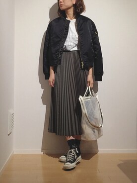 chiakiさん（レディース・155cm）の春コーディネート