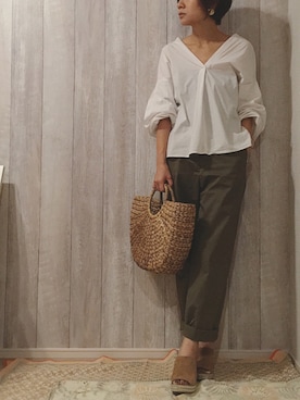 chiakiさん（レディース・155cm）の夏コーディネート