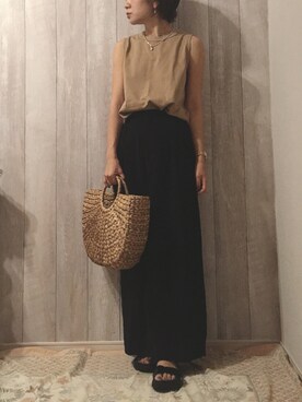 chiakiさん（レディース・155cm）の夏コーディネート