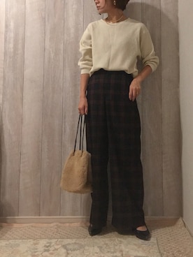 「ヴィンテージシャネル」｜chiakiさん（レディース・155cm）の秋コーディネート