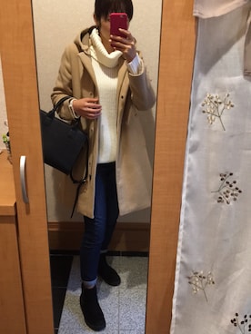 YUuさん(レディース・160cm)の冬コーディネート