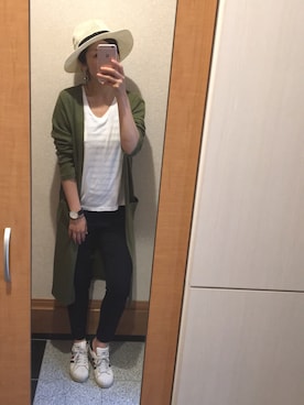 YUuさん（レディース・160cm）の春コーディネート