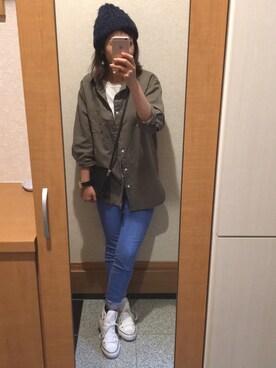 YUuさん（レディース・160cm）の春コーディネート