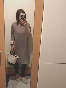 「ワッフル」｜YUuさん（レディース・160cm）の春コーディネート