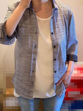 「MK MICHEL KLEIN HOMME （エムケーミッシェルクランオム）のアイテム」を使った、MKhomme ららぽーと船橋さん（メンズ・160cm）の春コーディネート