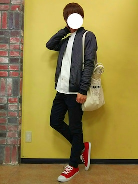 こーせ︎︎︎︎︎︎︎︎さん（メンズ・169cm）の春コーディネート