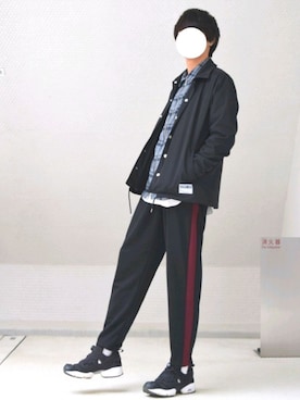 「Avail（アベイル）のアイテム（ジャケット/アウター）」を使った、こーせ︎︎︎︎︎︎︎︎さん（メンズ・169cm）の春コーディネート