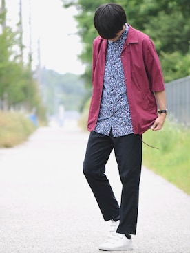 こーせ︎︎︎︎︎︎︎︎さん（メンズ・169cm）の夏コーディネート