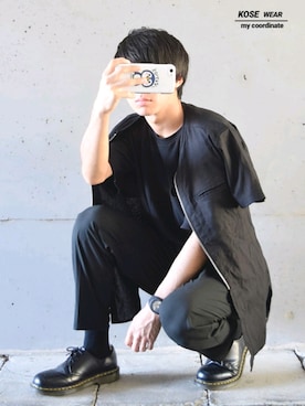 こーせ︎︎︎︎︎︎︎︎さん（メンズ・169cm）の夏コーディネート