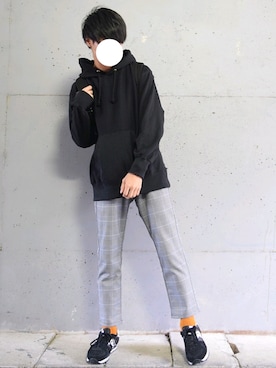 「Saucony（サッカニー）のアイテム（シューズ）」を使った、こーせ︎︎︎︎︎︎︎︎さん（メンズ・169cm）の秋コーディネート