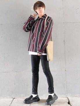 こーせ︎︎︎︎︎︎︎︎さん（メンズ・169cm）の秋コーディネート