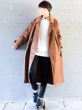 「LIDNM（リドム）のアイテム（パンツ）」を使った、こーせ︎︎︎︎︎︎︎︎さん（メンズ・169cm）の秋コーディネート