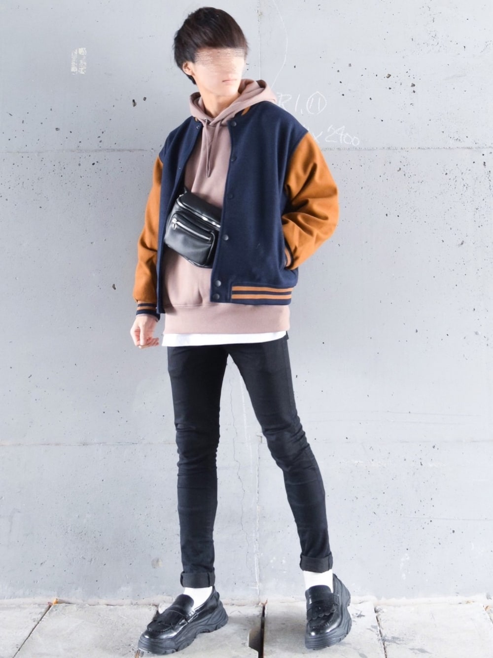 こーせ︎︎︎︎︎︎︎︎｜MGVのスタジャンを使ったコーディネート - WEAR