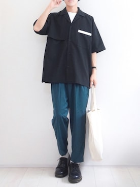 「Daniel Wellington（ダニエルウェリントン）の販売終了クラシックペティット アッシュフィールド32mm（アナログ腕時計）」を使った、こーせ︎︎︎︎︎︎︎︎さん（メンズ・169cm）の春コーディネート