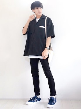 こーせ︎︎︎︎︎︎︎︎さん（メンズ・169cm）の夏コーディネート