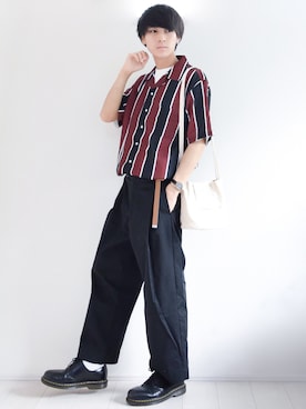 「Daniel Wellington（ダニエルウェリントン）のアイテム」を使った、こーせ︎︎︎︎︎︎︎︎さん（メンズ・169cm）の夏コーディネート