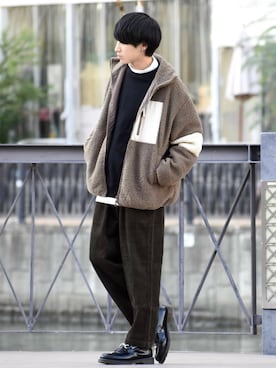 「ASTRONOMY（アストロノミー）のアイテム（ジャケット/アウター）」を使った、こーせ︎︎︎︎︎︎︎︎さん（メンズ・169cm）の秋コーディネート