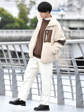 「ASTRONOMY（アストロノミー）のアイテム（ジャケット/アウター）」を使った、こーせ︎︎︎︎︎︎︎︎さん（メンズ・169cm）の秋コーディネート