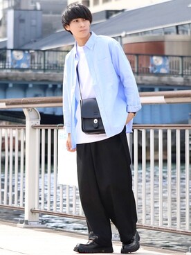 「アイテム（リング）」を使った、こーせ︎︎︎︎︎︎︎︎さん（メンズ・169cm・20代）の春コーディネート