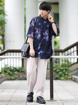 「G.O.C（ジーオーシー）のアイテム」を使った、こーせ︎︎︎︎︎︎︎︎さん（メンズ・169cm）の春コーディネート