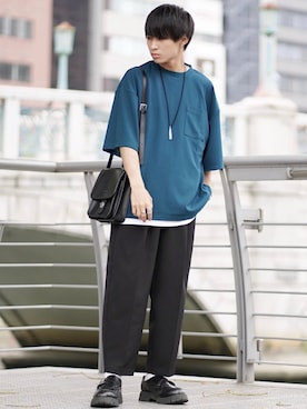 「アイテム（ピアス（片耳用））」を使った、こーせ︎︎︎︎︎︎︎︎さん（メンズ・169cm・20代）の春コーディネート