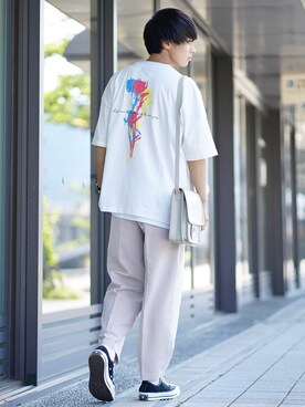 「CREARE -LINO-（クレアーレリノ）のアイテム」を使った、こーせ︎︎︎︎︎︎︎︎さん（メンズ・169cm）の夏コーディネート