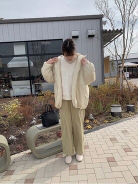 chisaさん（レディース・164cm）の冬コーディネート