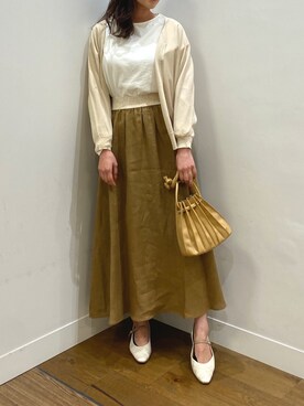 yuさん(レディース・160cm)の夏コーディネート