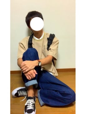 はるさん（メンズ・180cm）の秋コーディネート