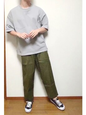 はるさん（メンズ・180cm）の春コーディネート