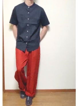 はるさん（メンズ・180cm）の春コーディネート