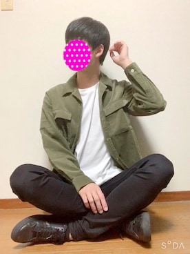 「DOOPZ（ドープス）のアイテム（スニーカー）」を使った、はるさん（メンズ・180cm）の夏コーディネート