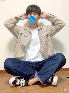 はるさん（メンズ・180cm）の夏コーディネート