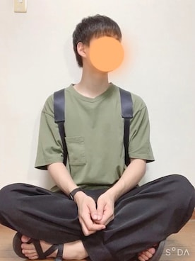 「ADPOSION（アドポーション）のアイテム（アナログ腕時計）」を使った、はるさん（メンズ・180cm）の秋コーディネート