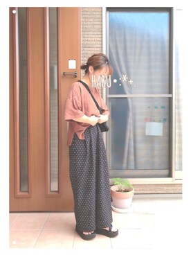 🅗🅐🅡🅤さんのコーディネート