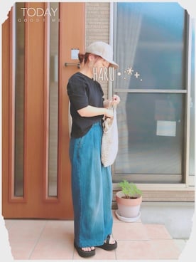 🅗🅐🅡🅤さんのコーディネート