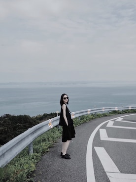 「GUIDI（グイディ）のアイテム」を使った、Volcanoさん（レディース・164cm）の秋コーディネート