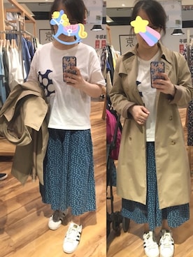 「シサム工房（シサムコウボウ）のアイテム」を使った、poohpooh & JoJoさん（レディース・157cm）の春コーディネート