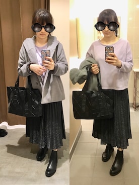 「mamafashion」｜poohpooh & JoJoさん（レディース・157cm）の冬コーディネート
